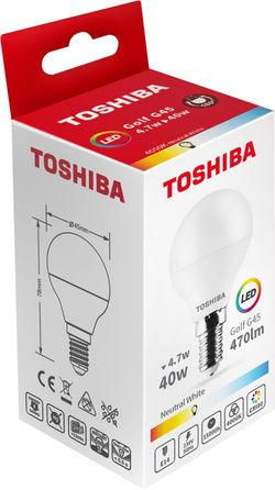 Bombilla LED G45 E14 5W 4000K