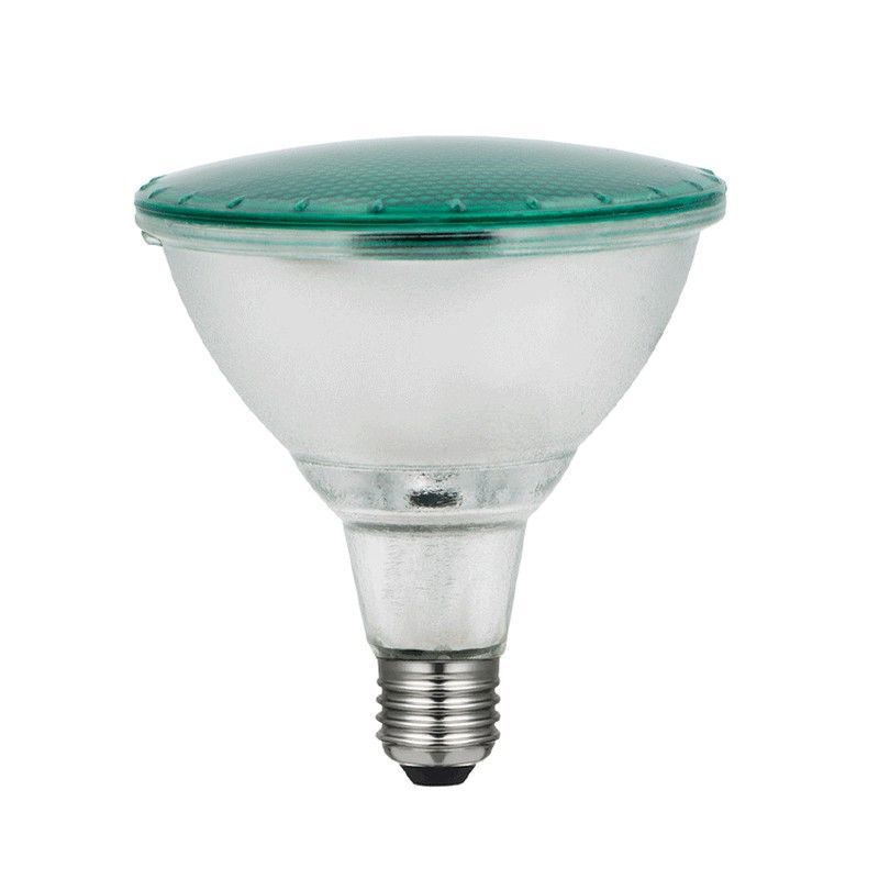 Bombilla par 38 ip65 15w verde 30º