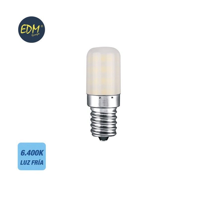 Bombilla pebetero led e14 3w 300 lm 6400k luz fria edm