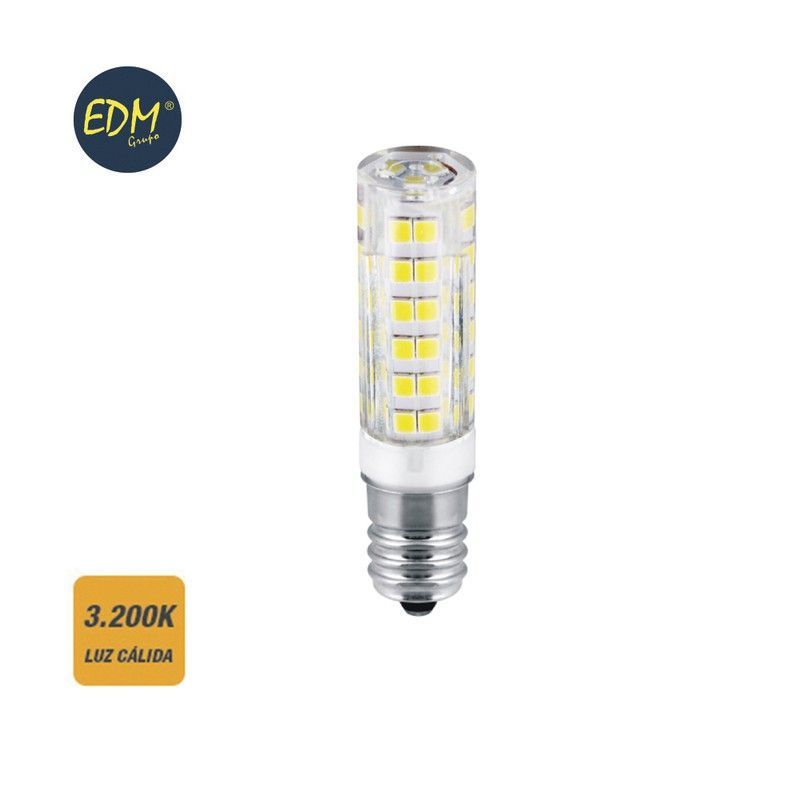 Bombilla pebetero led e14 4,5w 400 lm 3200k luz calida edm