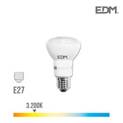 Bombilla reflectora led r63 e27 7w 470 lm 3200k luz calida edm