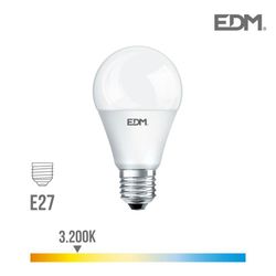 Bombilla standard led e27 17w 1800 lm 3200k luz calida edm
