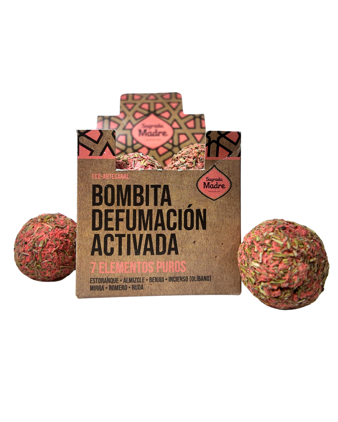 Bombita de Defumación de 7 Elementos Puros – Limpieza y Equilibrio