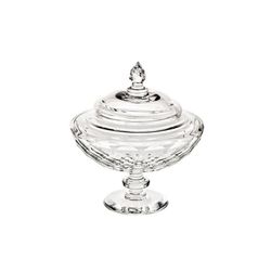 Bombonera S de Cristal Palazzo, Ø20x20,8cm