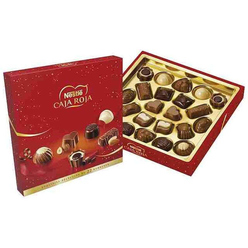 Bombones Caja Roja de Nestlé (200gramos)