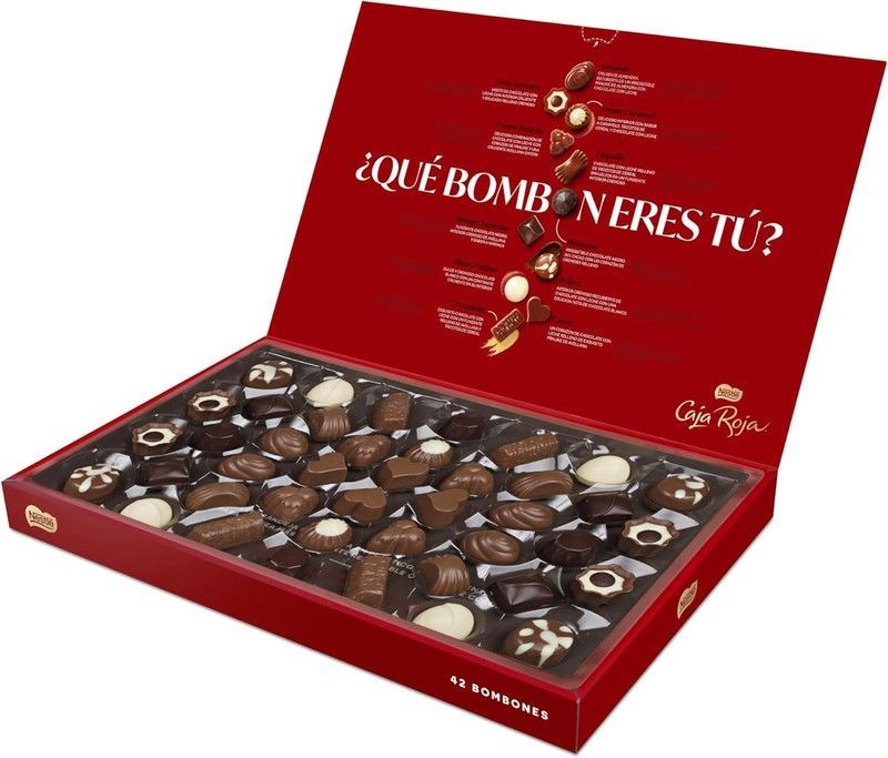 Bombones Caja Roja Nestlé (400 gramos)
