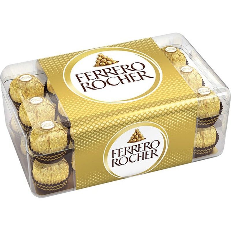 Bombones Ferrero Rocher T-30. Caja de bombones con 30 unidades