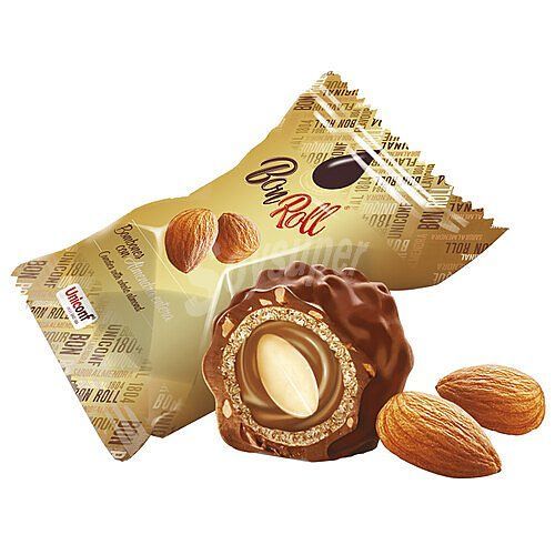 Bon Roll Bombón Con Almendra entera (900 gramos)