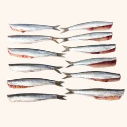 Boquerón limpio  sin cabeza y tripa. 500gr en neto