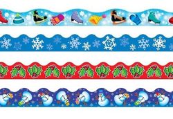 Borde de ondas liso pack Navidad