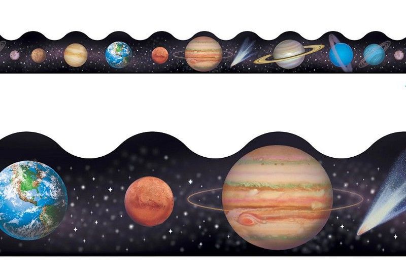 Borde de ondas liso Sistema Solar