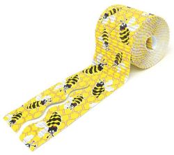 Borde de ondas motivo Abejas