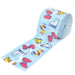 Borde de ondas motivo Diversión Invierno