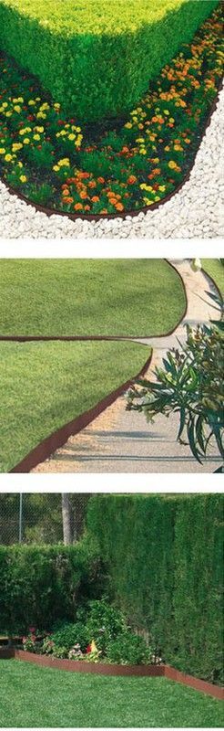 Bordura 20cm altura Corten sin oxidar