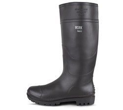 Bota PVC caña alta Negro