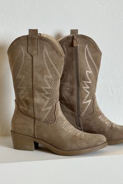 Botas cowboy tostado