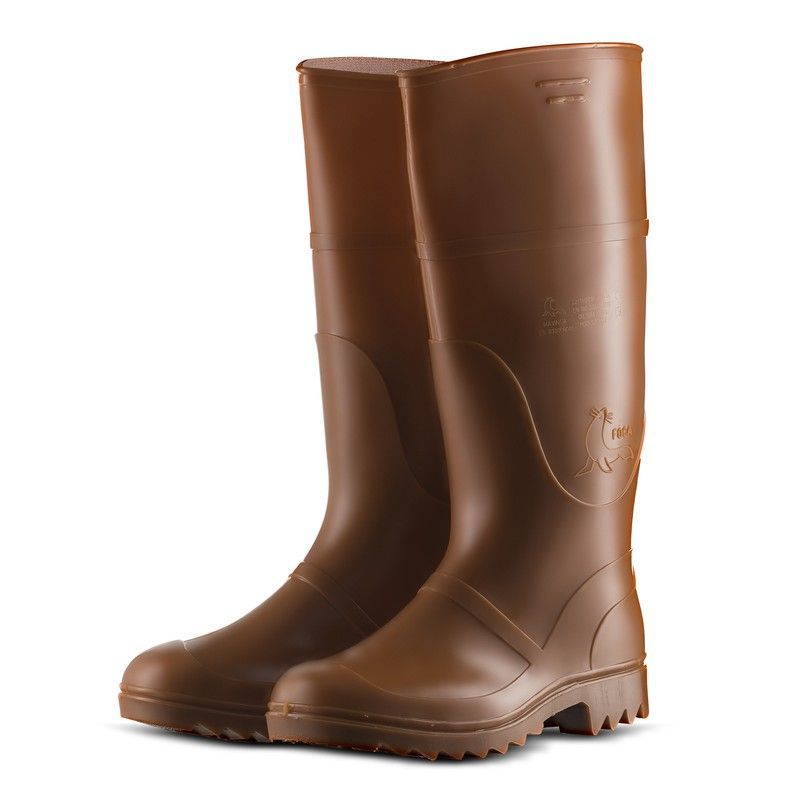 Botas de agua Foca caramelo de caña alta