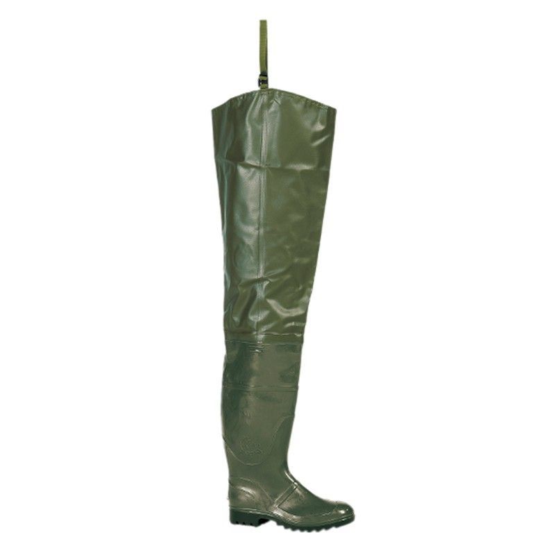 Botas de pescador PVC hasta la ingle