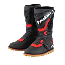 Botas Hebo Trial Technical 3.0 Micro Rojo