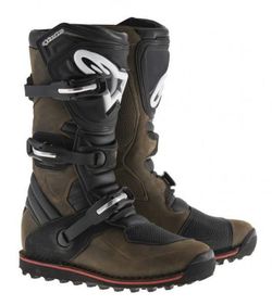 Botas Trial Alpinestars Tech T Brown Oiled