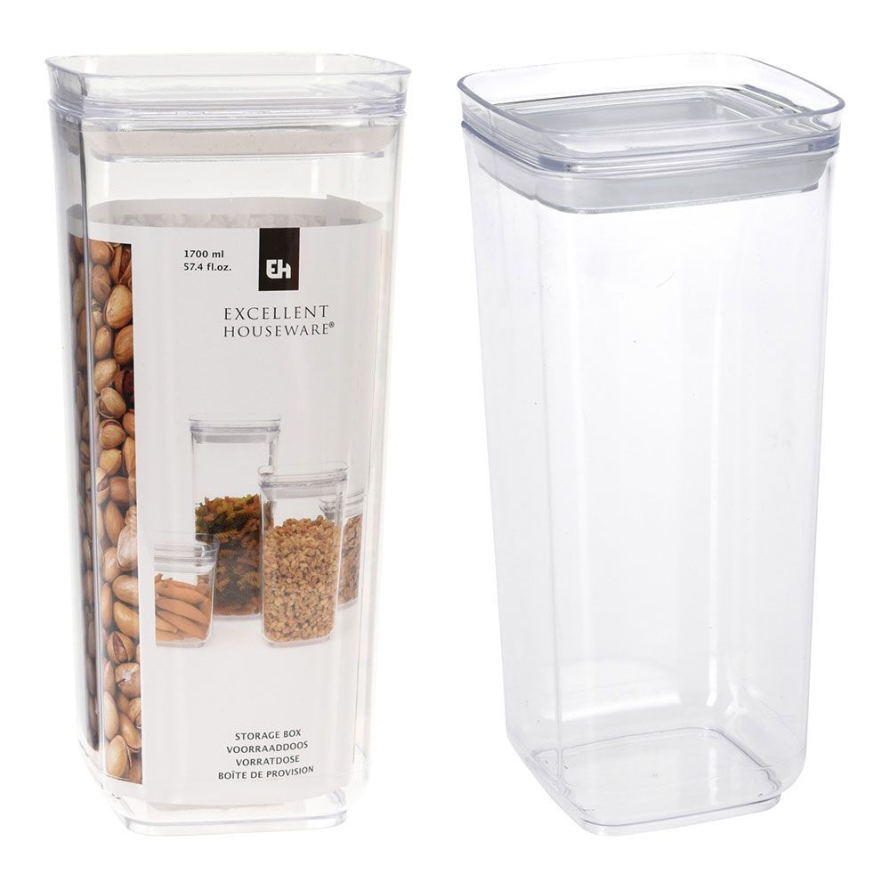 Bote Organizativo De Plástico De Medida 1700 Ml