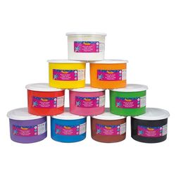 Bote unicolor de pintura dedos jovi de 500cc.