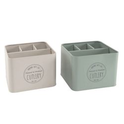 Bote Utensilios/Cubertero Met.Mod.Surt.