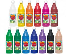 Botella 1000cc témpera líquida jovi en distintos colores