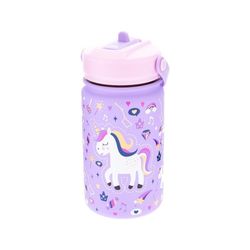 Botella Agua con Adaptador 330 ml Lilac Unicorn Creative Story