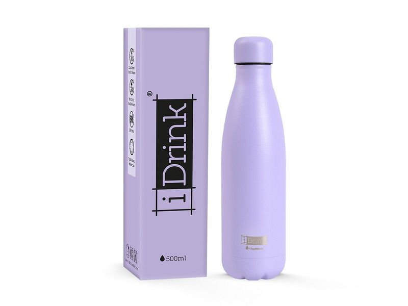 Botella Térmica 500 ml lavanda I-Total