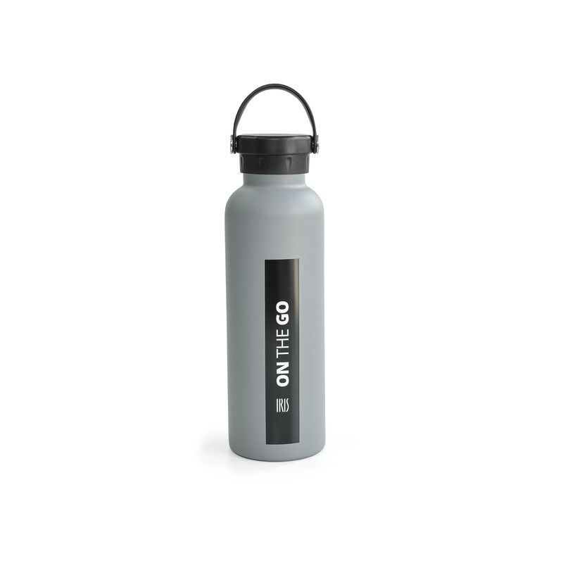 Botella Termo 750 ml Gris On The Go Iris