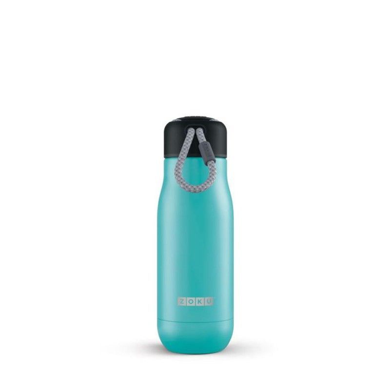 Botella termo inox. 350ml turquesa zoku