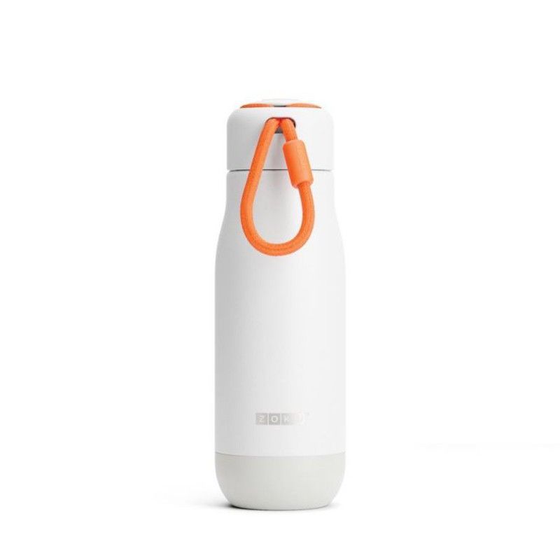 Botella termo inox. 350ml white zoku