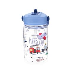 Botella Tritán Infantil Pajita 350 mlSky Tiny Motors Creative Story
