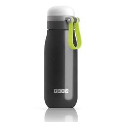 Botella zoku inox ultraligero negro zoku
