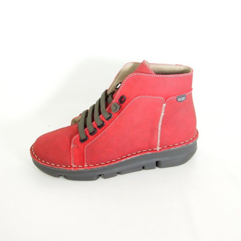 Botines On Foot 29011 Rojo