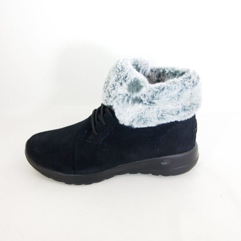 Botines Skechers 144042 On The Go Joy Plush Dreams Negro