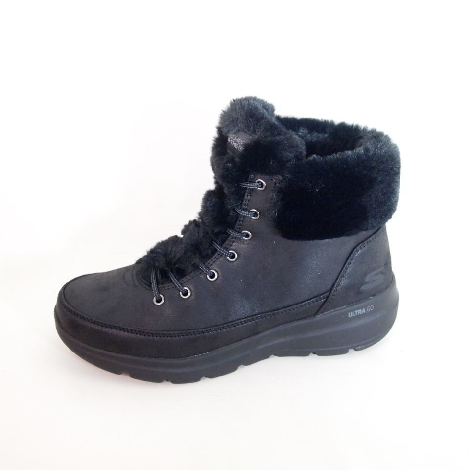 Botines Skechers 144202BK Glacial Ultra Wonderland Negro