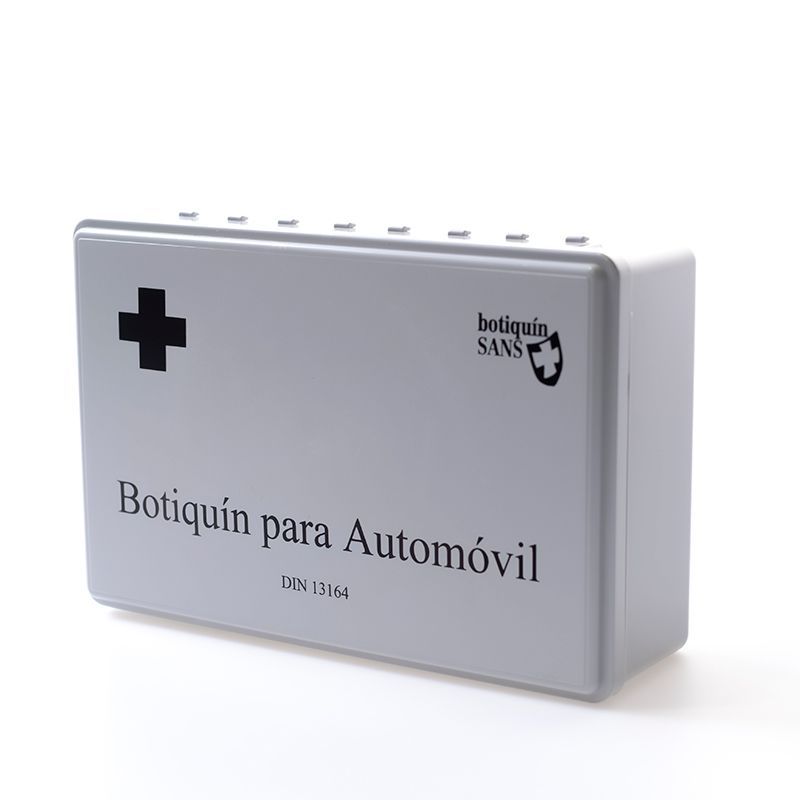BOTIQUÍN AUTOMÓVIL HERMÉTICO, con surtido completo