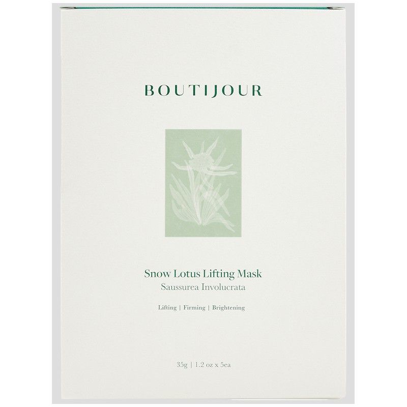Boutijour snow lotus lifting mask 5 mascarillas