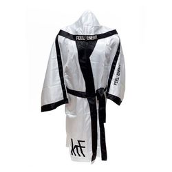 Box Krf Feel The Enemy Bata Competicion Blanca-Negra