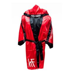 Box Krf Feel The Enemy Bata Competicion Roja-Negra