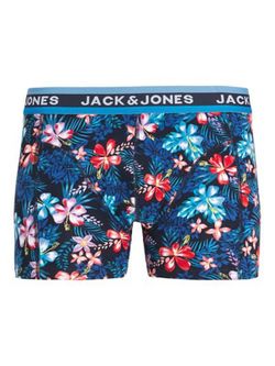 Bóxers elásticos con estampado tropical multicolor Jack & Jones Blue