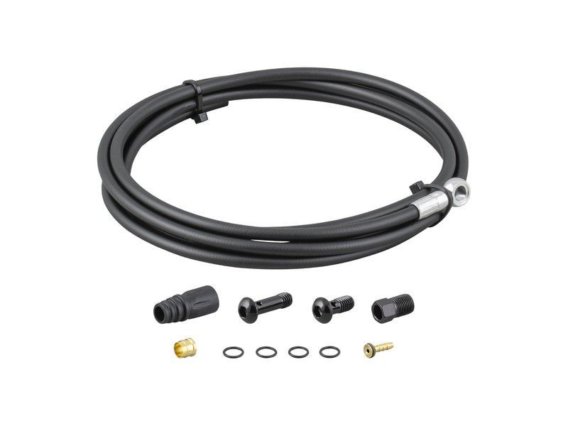 Brake part tektro banjo hose kit black