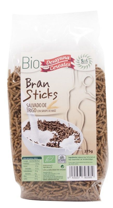 Bran Sticks con Salvado Bio 275 G