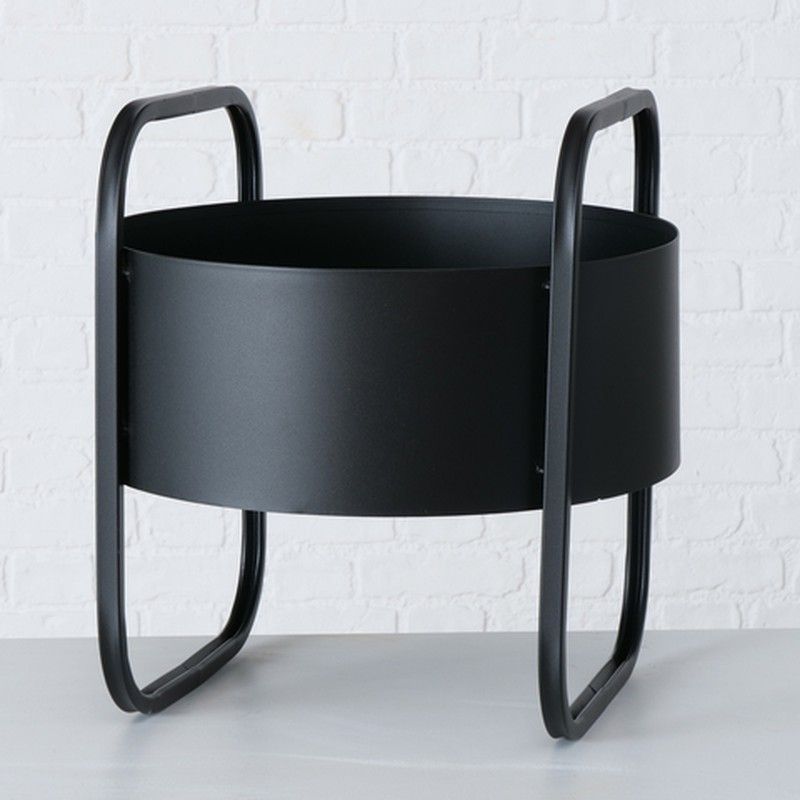 Brasero de hierro negro 58cm