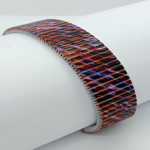 Brazalete Acero Correa Multicolor 18mm RO200/39/2860