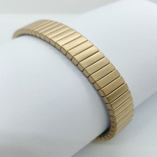 Brazalete Acero Dorado Correa 12mm RO200/38/5278