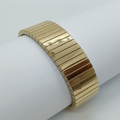 Brazalete Acero Dorado Correa 18mm RO200/38/5268