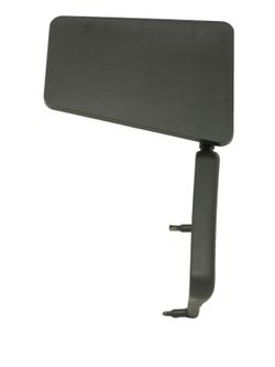 Brazo con pala de escritura para diestros para sillas confidentes